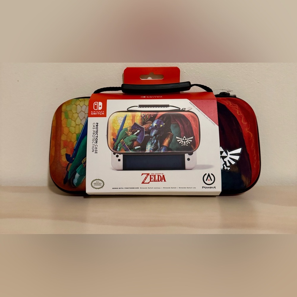 Nintendo Switch Slim Hard Protection Case The Legend of Zelda Link Ganondorf NWT